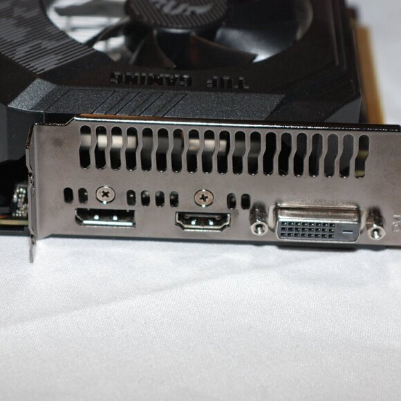 GPU ASUS 1660 Super TUF Gaming 6gb Graphics Card Nvidia - Picture 10 of 10